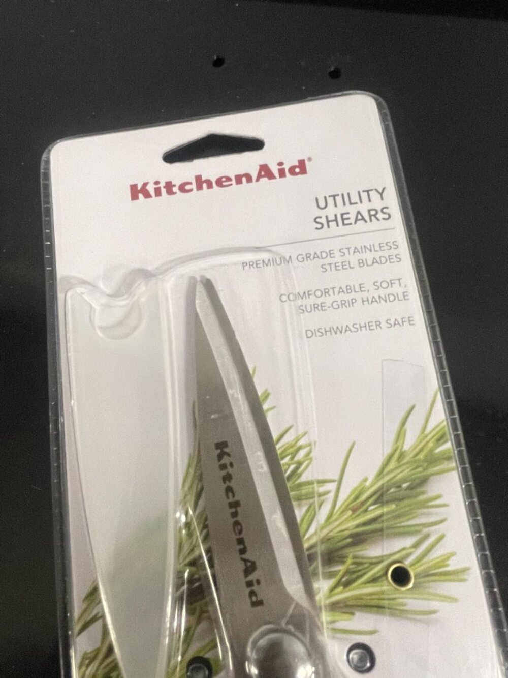 KitchenAid Dry Rose Utility Shears Kitchen Scissors New - Picture 4 of 4